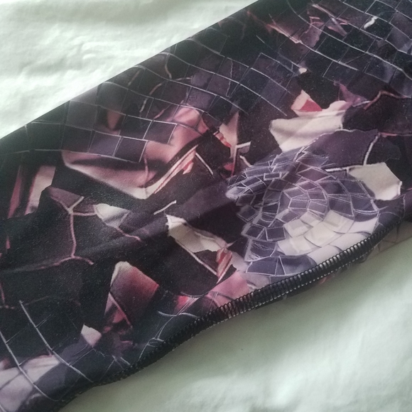 Reebok shattered glam disco ball dance leggings - Picture 6 of 16